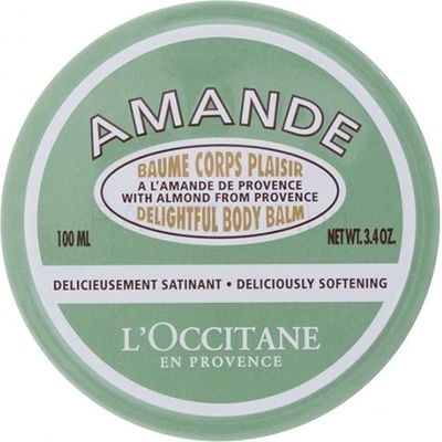 L'Occitane Amande Delightful Body Balm омекотяващ балсам за тяло за жени 100 мл