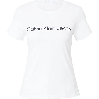 Calvin Klein Jeans Тениска бяло, размер 3XL