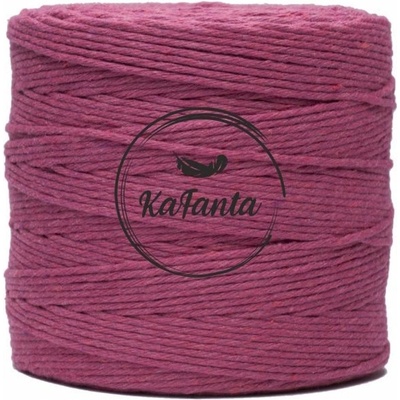 Macrame priadza KaFanta 3mm/200m - fuchsie