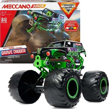 Spin Master Monster Jam auto monster truck k sestavení Meccano Grave Digger