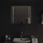 vidaXL LED огледало за баня, 50x50 см (151720)