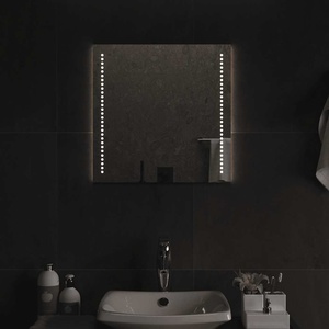 vidaXL LED огледало за баня, 50x50 см (151720)