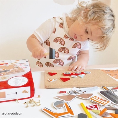 Bigjigs Toys kreatívne zatĺkacia hra Doprava