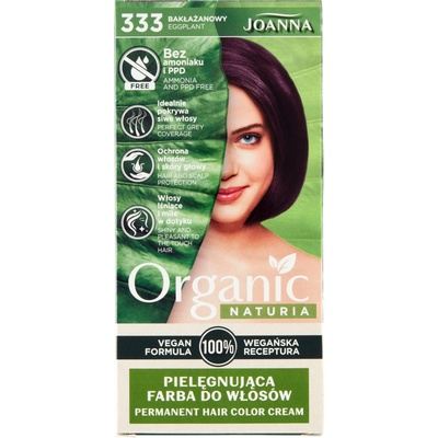 Joanna Naturia Organická farba na vlasy 333 Aubergine