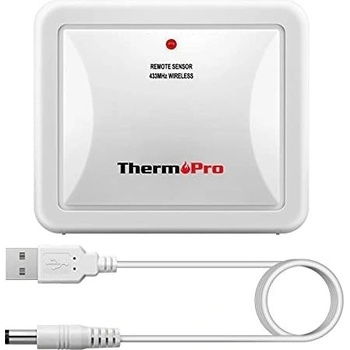 ThermoPro TX-4 резервен сензор за цифров термометър TP-60S/TP-62/TP-65A/TP-67A, 433MHz, презареждащ се (TX-4)