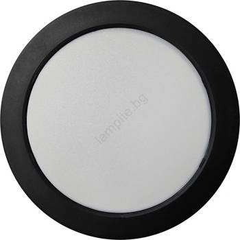 Baterie Centrum Led Плафониера round led/18w/230v 4000k Ø 21, 7 см черен (bc0672)