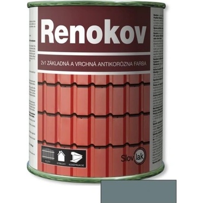 Renokov antikorózna farba 2v1 farba na strechy 111 šedá 2,5 l