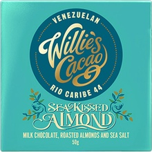 Willie's Cacao 44% SEA KISSED ALMOND 50 g