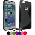 Apple iPhone 6 Plus 5, 5" Силиконов Калъф + Протектор и Стилус