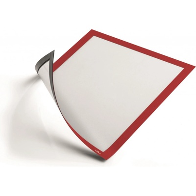 Durable Magnetický panel Duraframe, A4, červený, 5 ks