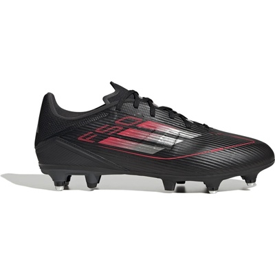 Adidas Футболни бутонки Adidas F50 League Soft Ground Football Boots - Black/Iron/Red