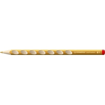 Stabilo Easycolors hrubá trojhranná farebná ceruzka pre pravákov zlatá 332/810