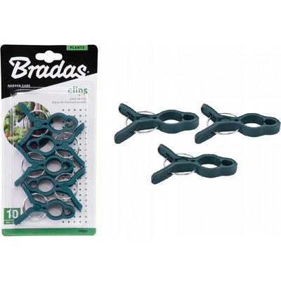 Bradas Spony na uchytenie rastlín 8x5,5cm - 10 ks