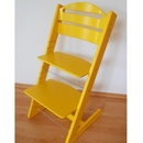 Dětské stolečky s židličkami Jitro Baby rostoucí židle žlutá