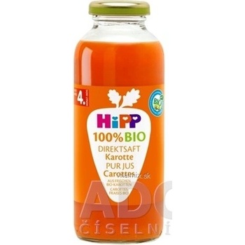HiPP 100 % BIO Karotková 330 ml