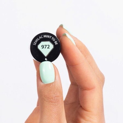 Semilac gél lak 972 Mint To Be 7 ml