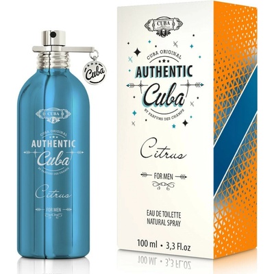 Cuba Authentic Citrus toaletná voda pánska 100 ml