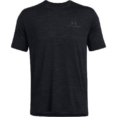 Men's Vanish Energy Printed Short-Sleeve Performance Gym Top - Black