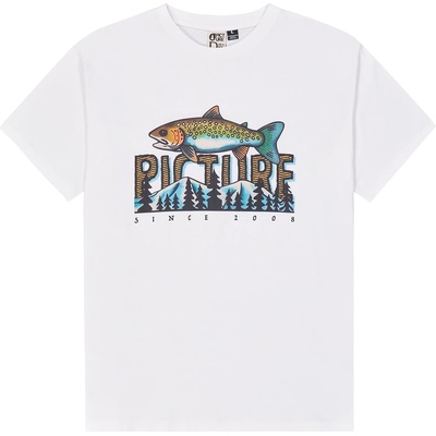 Picture Мъжка тениска Picture Saywhat Tee T-shirt - White (216-7782-0211)