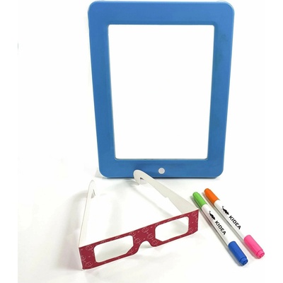 Kidea Psací a kreslící tablet LCD Černá