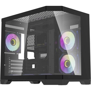 darkFlash FT418 + 6 ARGB fans Black