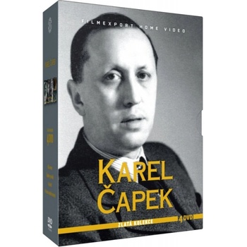 Karel čapek: bílá nemoc + čapkovy povídky + krakatit + o věcech nadpřirozených, 4 DVD