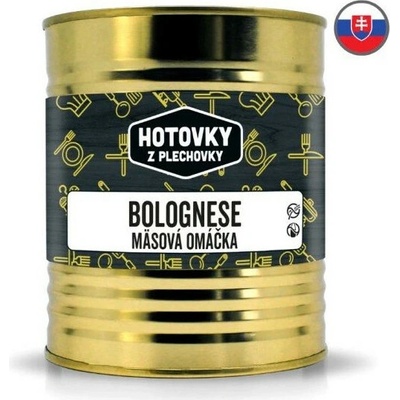 Hotovky z plechovky Bolonská mäsová omáčka 800 g