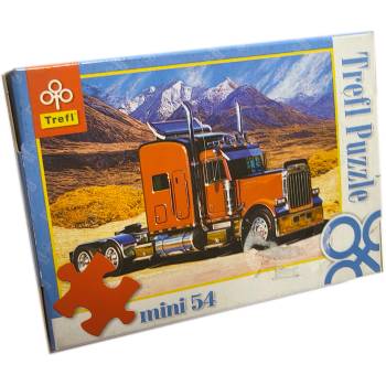 Trefl Трефел Пъзел Trefl 54 ел. мини лиценз - Карс камион червен