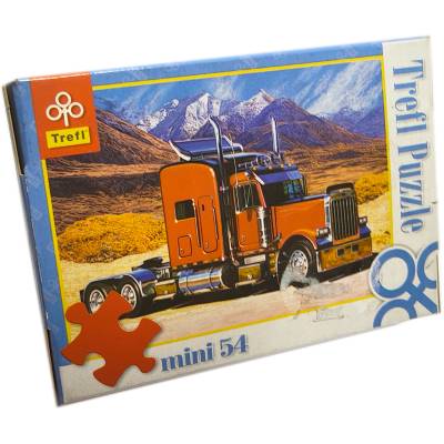 Trefl Трефел Пъзел Trefl 54 ел. мини лиценз - Карс камион червен
