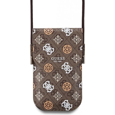 Guess PU 4G Peony Multicolor hnedá
