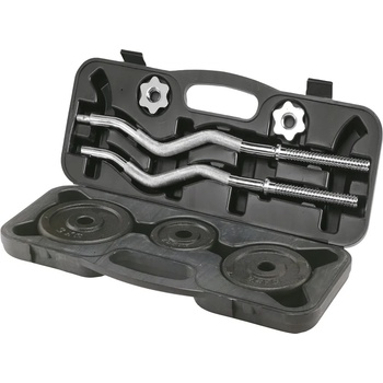 inSPORTline Комплект дискове и лост inSPORTline BEZ20 20 кг (13694)