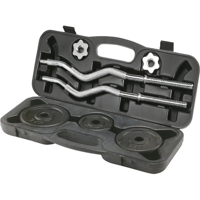 inSPORTline Комплект дискове и лост inSPORTline BEZ20 20 кг (13694)