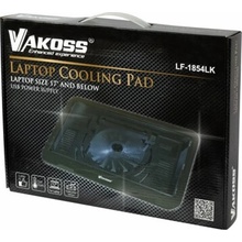 Vakoss LF-1854LK chladicí podložka pro notebook 43,2 cm (17") Černá