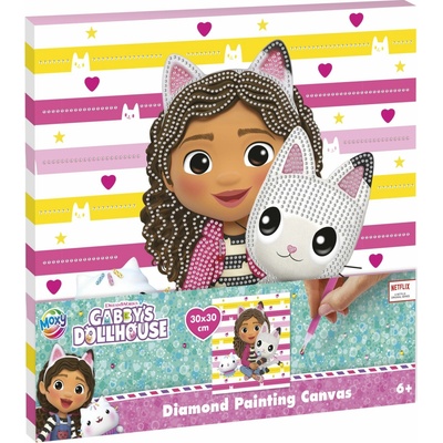 Grafix diamantový obrázek na plátně 30x30cmGabby's Dollhouse – Hledejceny.cz