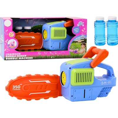 Majlo Toys Dětský bublifuk Motorová pila modrá