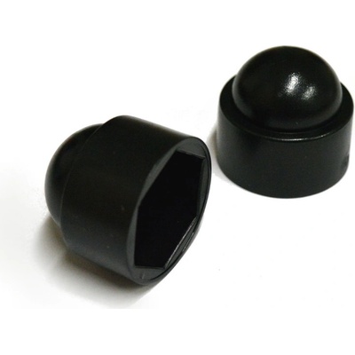 Krytka matky PVC M16 černá