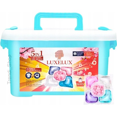 Luxelux kapsule na pranie na farebné pranie 5v1 50 PD
