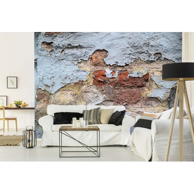 DIMEX ART Самозалепваща се флизелинова фототапета стара лющеща се мазилка 375 x 250 см