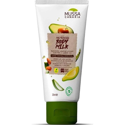 Mussa Canaria Хидратиращо мляко за тяло с авокадо, 250 ml