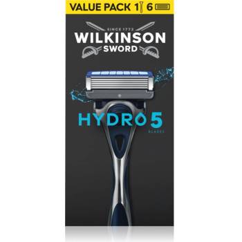 Wilkinson Sword Hydro5 самобръсначка + резервни ножчета 5 бр
