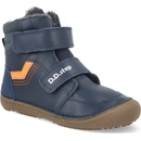 D.D.step Barefoot zimní obuv W063-52804A Royal Blue