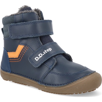 D.D.step Barefoot zimní obuv W063-52804A Royal Blue