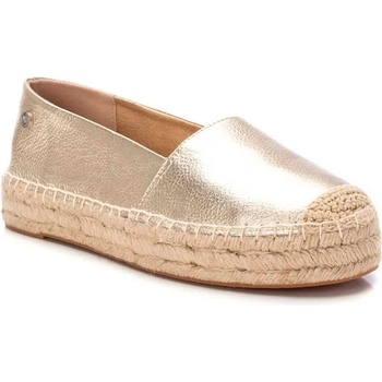XTI 143637 Leather espadrilles - Golden (Gold)