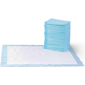 Amazon Basics Puppy Training Pads, 5-Layer Leakproof, XL (60 Count), Blue (XL60)