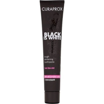 Carroten Curaprox Bělicí s aktivním uhlím Black Is White 90 ml