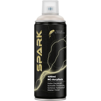 Spark akrylovánmatná 400 ml svetlosivá