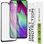 Techsuit Протектор за Samsung Galaxy A40 - 111D Full Cover / Full Glue Glass - черен