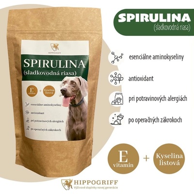 Hippogriff Spirulina (sladkovodná riasa) 250 g