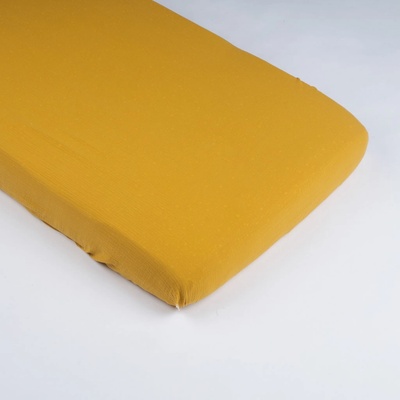 Tulimese Prostěradlo mušelínové hořčicové 60x120