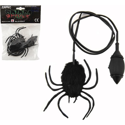 Teddies Pavouk skákající 7 cm Šedá